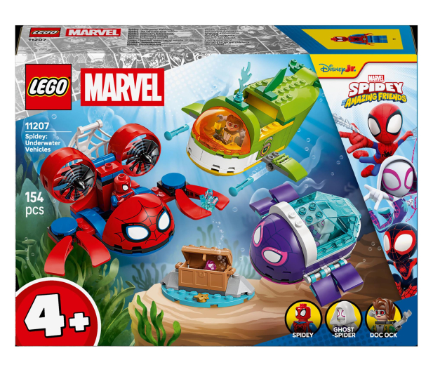 LEGO Marvel 11207 Spidey: podwodne pojazdy dla dzieci - 1473402 - zdjęcie